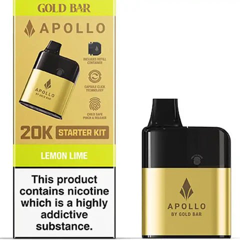 Gold Bar - Gold Bar Apollo 20K Disposable Vape Pod Kit - The No1 Plug