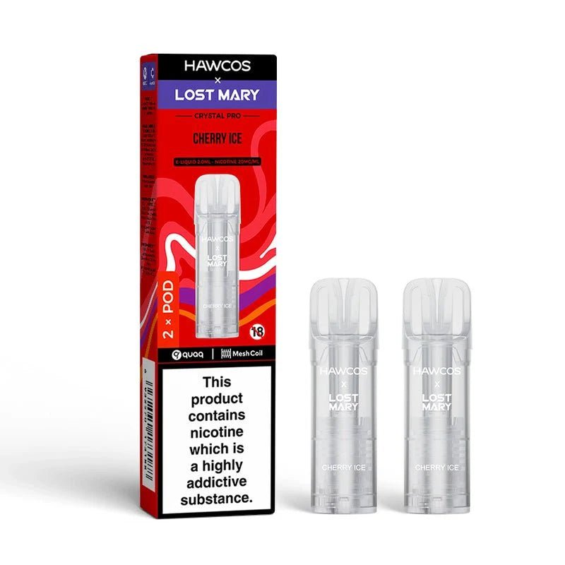 Crystal Pro - Hawcos x Lost Mary Crystal Pro Replacement PODS - (BOX OF 10) - The No1 Plug