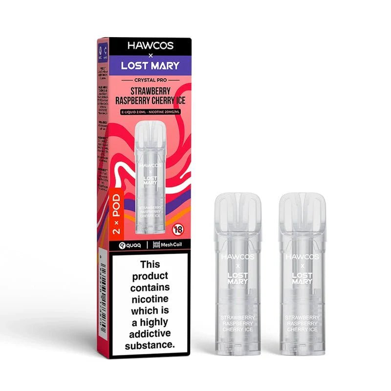 Crystal Pro - Hawcos x Lost Mary Crystal Pro Replacement PODS - (BOX OF 10) - The No1 Plug