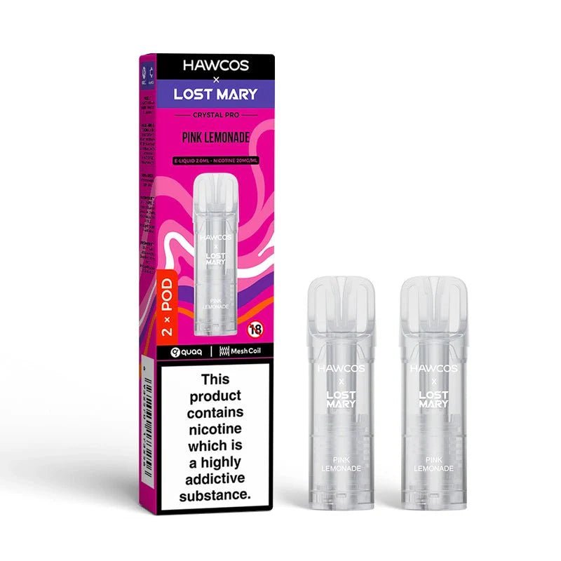 Crystal Pro - Hawcos x Lost Mary Crystal Pro Replacement PODS - (BOX OF 10) - The No1 Plug