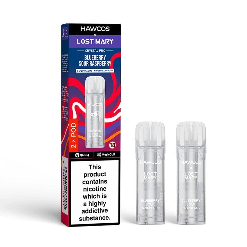 Crystal Pro - Hawcos x Lost Mary Crystal Pro Replacement PODS - (BOX OF 10) - The No1 Plug