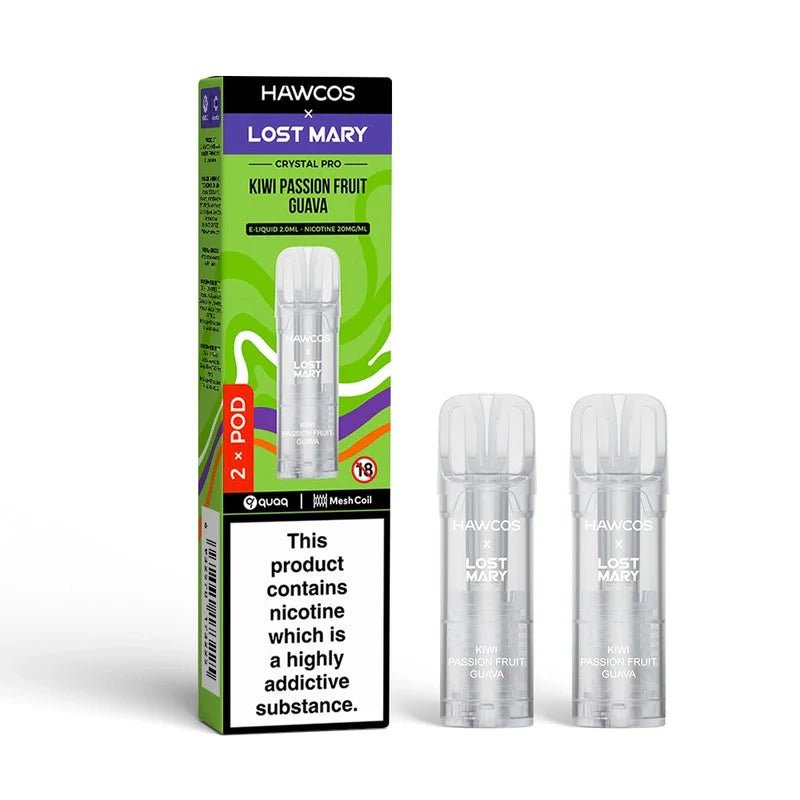 Crystal Pro - Hawcos x Lost Mary Crystal Pro Replacement PODS - (BOX OF 10) - The No1 Plug