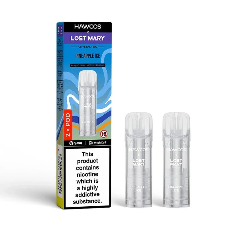 Crystal Pro - Hawcos x Lost Mary Crystal Pro Replacement PODS - (BOX OF 10) - The No1 Plug