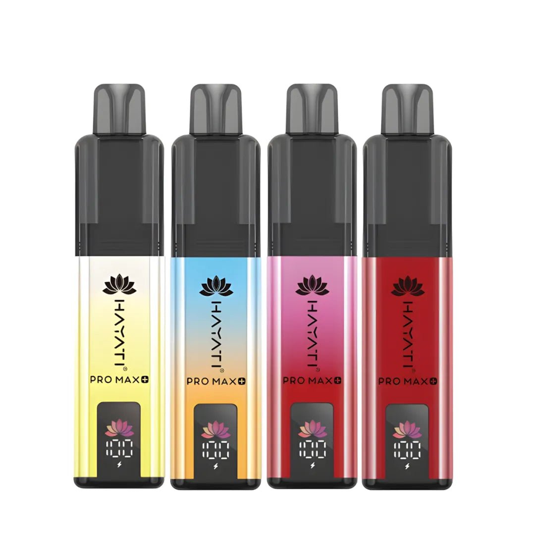 Box of 10 HAYATI PRO MAX+ 6000 Prefilled Pod Vape Kit - The No1 Plug