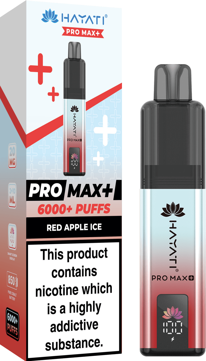 Hayati - Hayati Crystal Pro Max+ 6000 Vape Kit - The No1 Plug