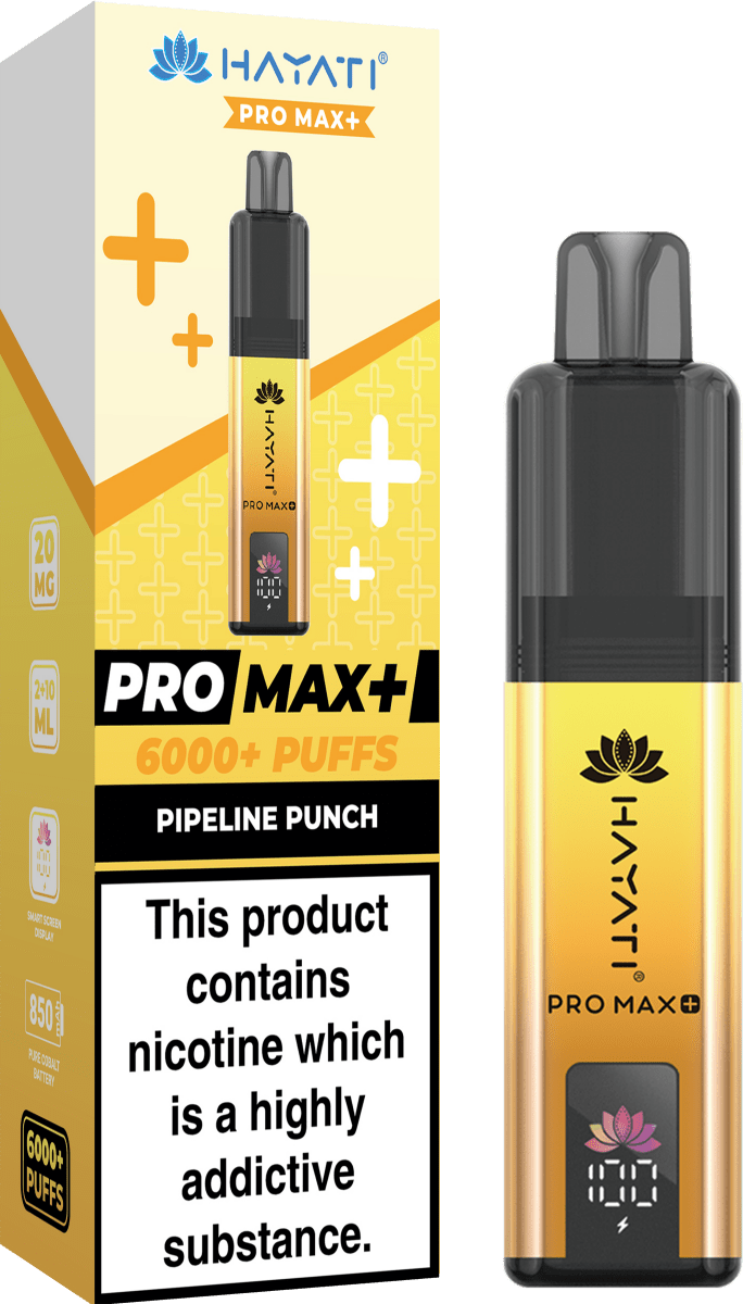 Hayati - Hayati Crystal Pro Max+ 6000 Vape Kit - The No1 Plug