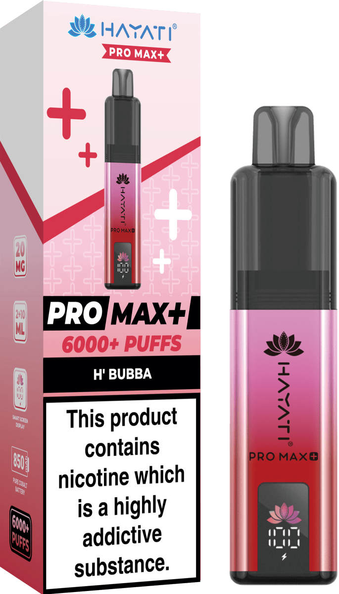 Hayati - Hayati Crystal Pro Max+ 6000 Vape Kit - The No1 Plug