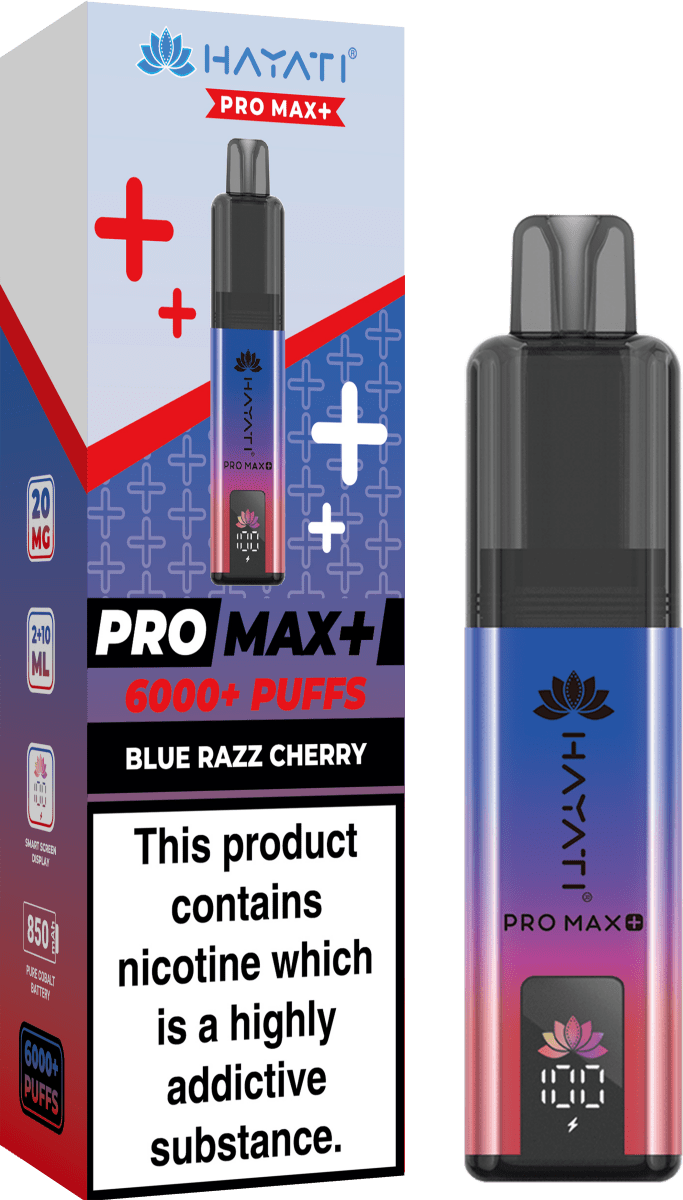 Hayati - Hayati Crystal Pro Max+ 6000 Vape Kit - The No1 Plug