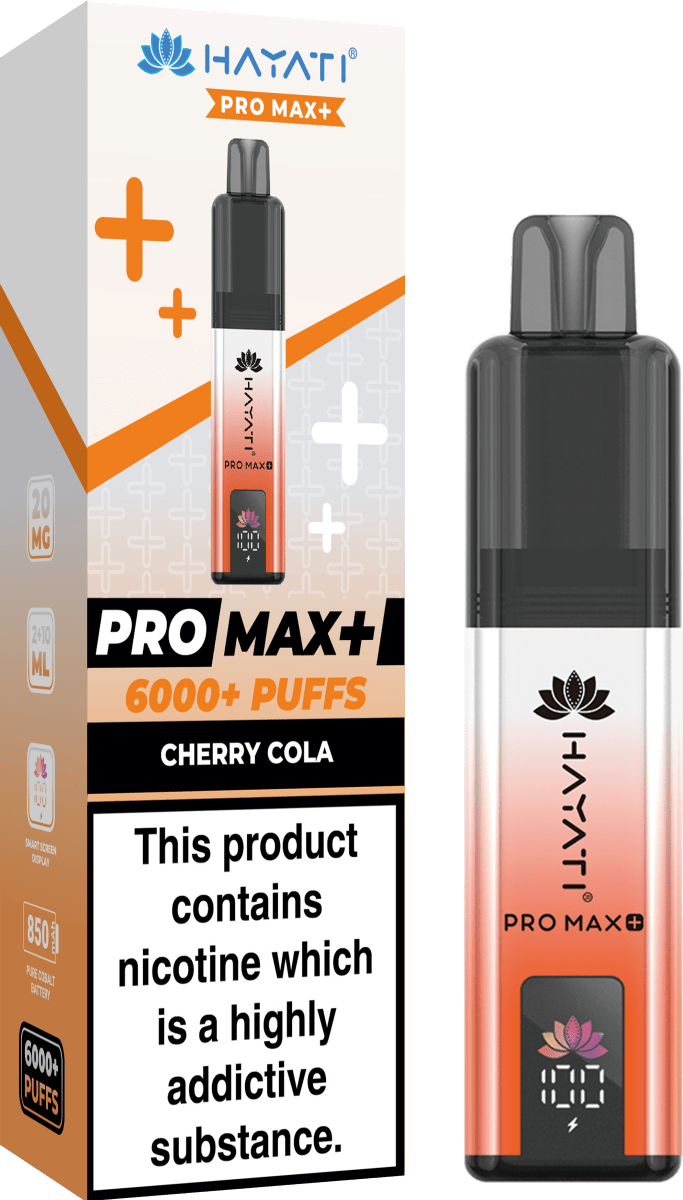 Hayati - Hayati Crystal Pro Max+ 6000 Vape Kit - The No1 Plug