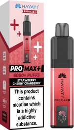 Hayati - Hayati Crystal Pro Max+ 6000 Vape Kit - The No1 Plug