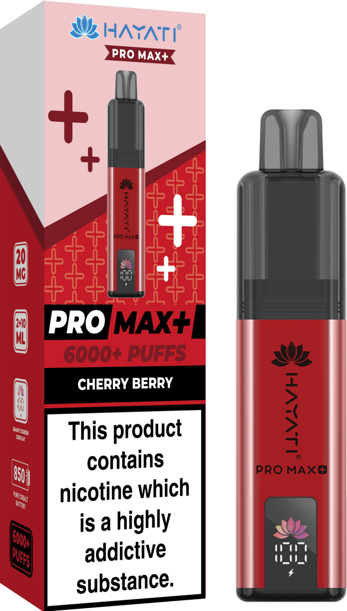 Hayati - Hayati Crystal Pro Max+ 6000 Vape Kit - The No1 Plug