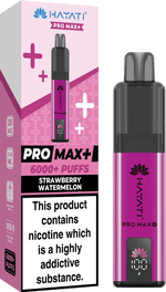 Hayati - Hayati Crystal Pro Max+ 6000 Vape Kit - The No1 Plug