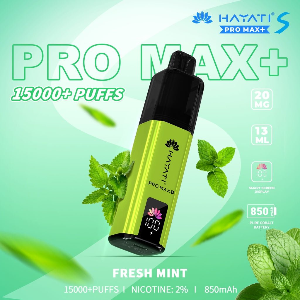 Hayati - Hayati Pro Max S Plus 15K Puff Ultra Kit - The No1 Plug