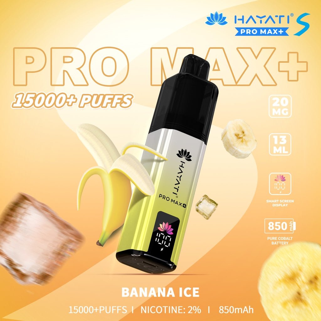 Hayati - Hayati Pro Max S Plus 15K Puff Ultra Kit - The No1 Plug
