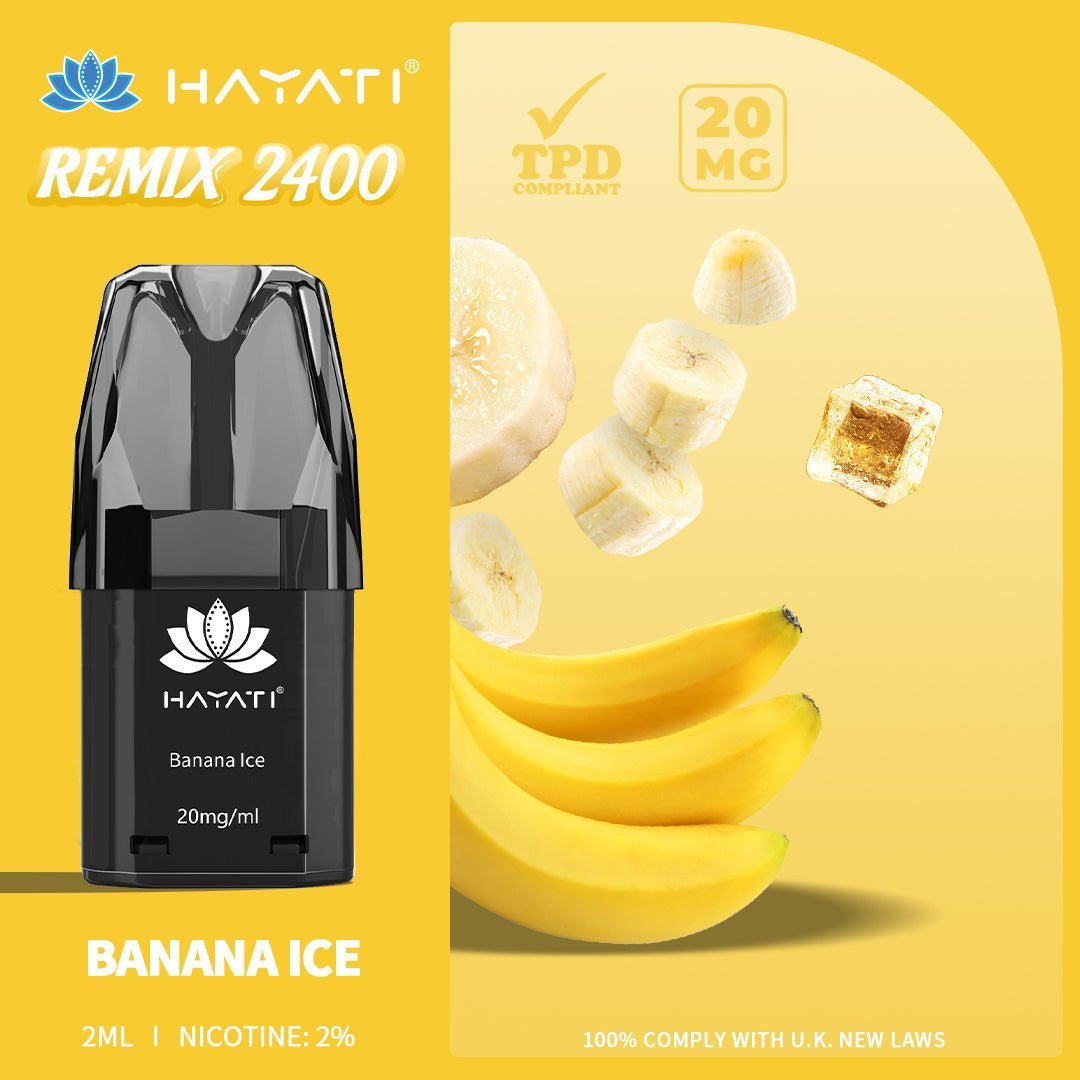 Hayati - Hayati Remix 2400 Puffs Replacement Pods - theno1plugshop
