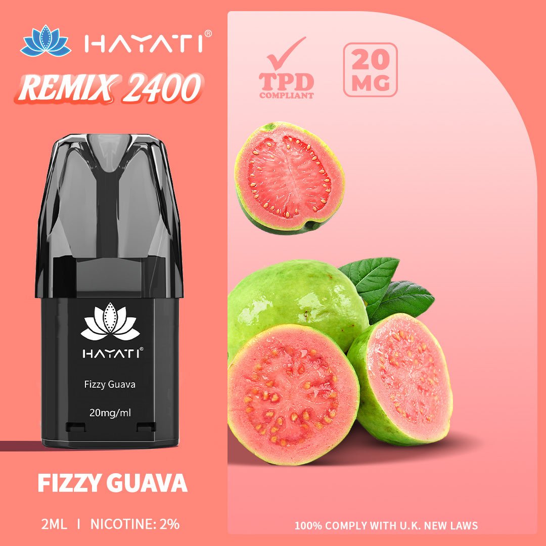 Hayati - Hayati Remix 2400 Puffs Replacement Pods - theno1plugshop
