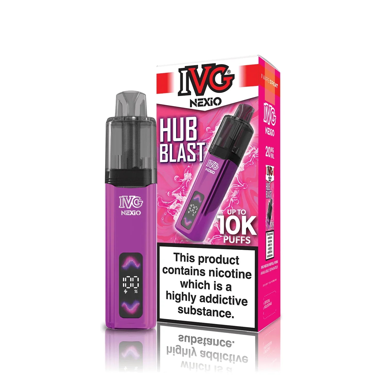 IVG Nexio 10k VAPE Box of 5