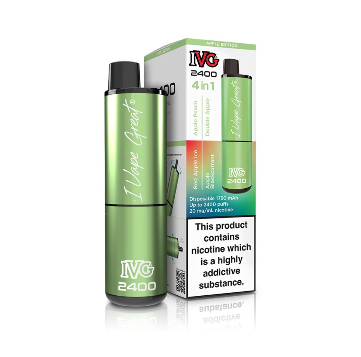 IVG - IVG 2400 Disposable Vape Pod Puff Bar Device Kit - The No1 Plug