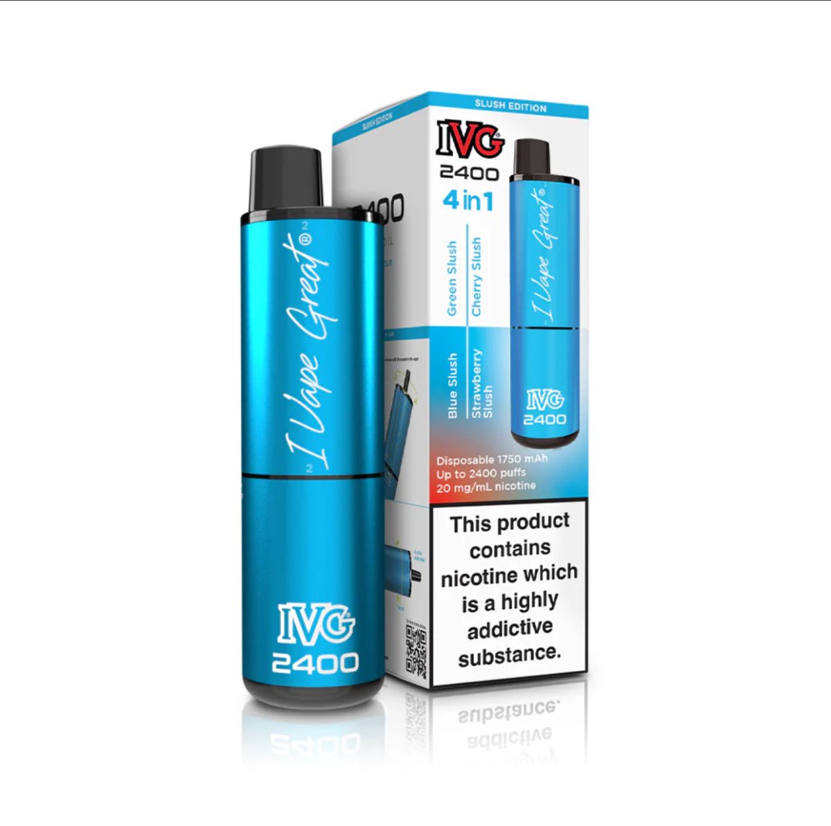 IVG - IVG 2400 Disposable Vape Pod Puff Bar Device Kit - The No1 Plug