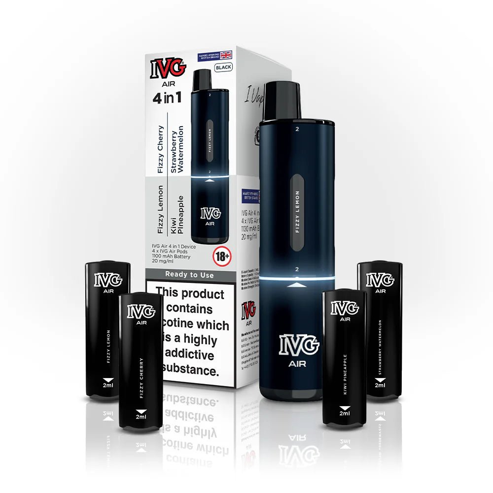 IVG - IVG Air 4 in 1 Disposable Vape 2400 Puffs (Box of 5) - theno1plugshop