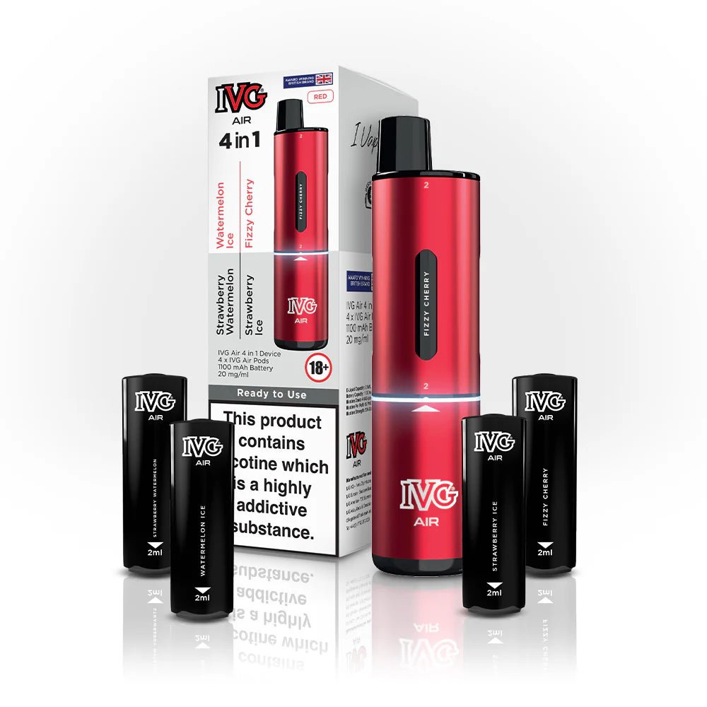 IVG - IVG Air 4 in 1 Disposable Vape 2400 Puffs - theno1plugshop