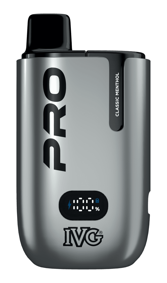 black ivg pro Strawberry Ice IVG Smart 5500 Disposable Vape