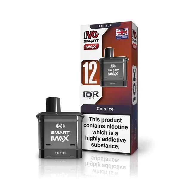 IVG Smart Max 10k Replacement Pods - Pack of 5 - Cola Ice