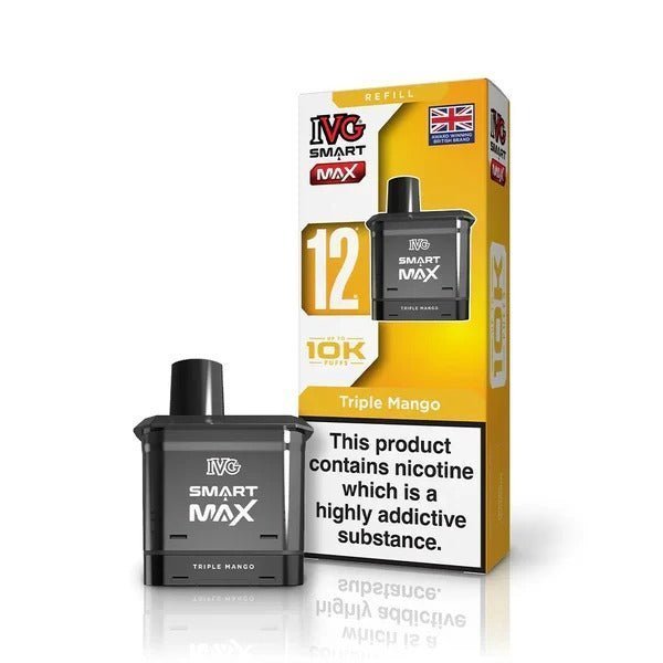 IVG - IVG Smart Max 10k Replacement Pods (PACK OF 5) - The No1 Plug
