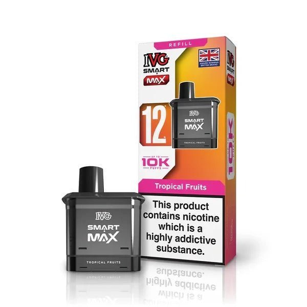 IVG Smart Max 10k Replacement Pods - Pack of 5 - Tropical Fruits
