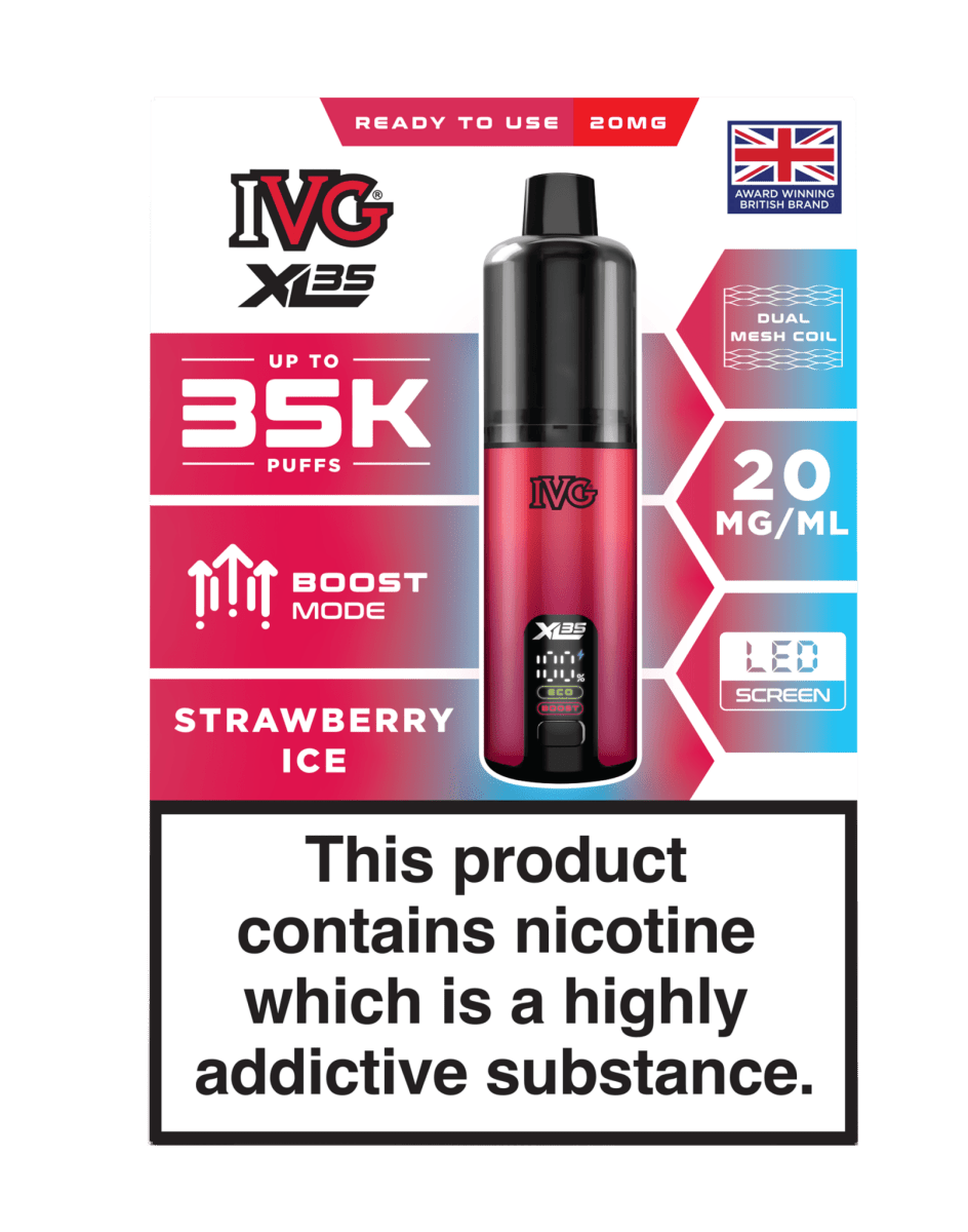IVG - IVG XL 35K Prefilled VAPE (BOX OF 5) - The No1 Plug