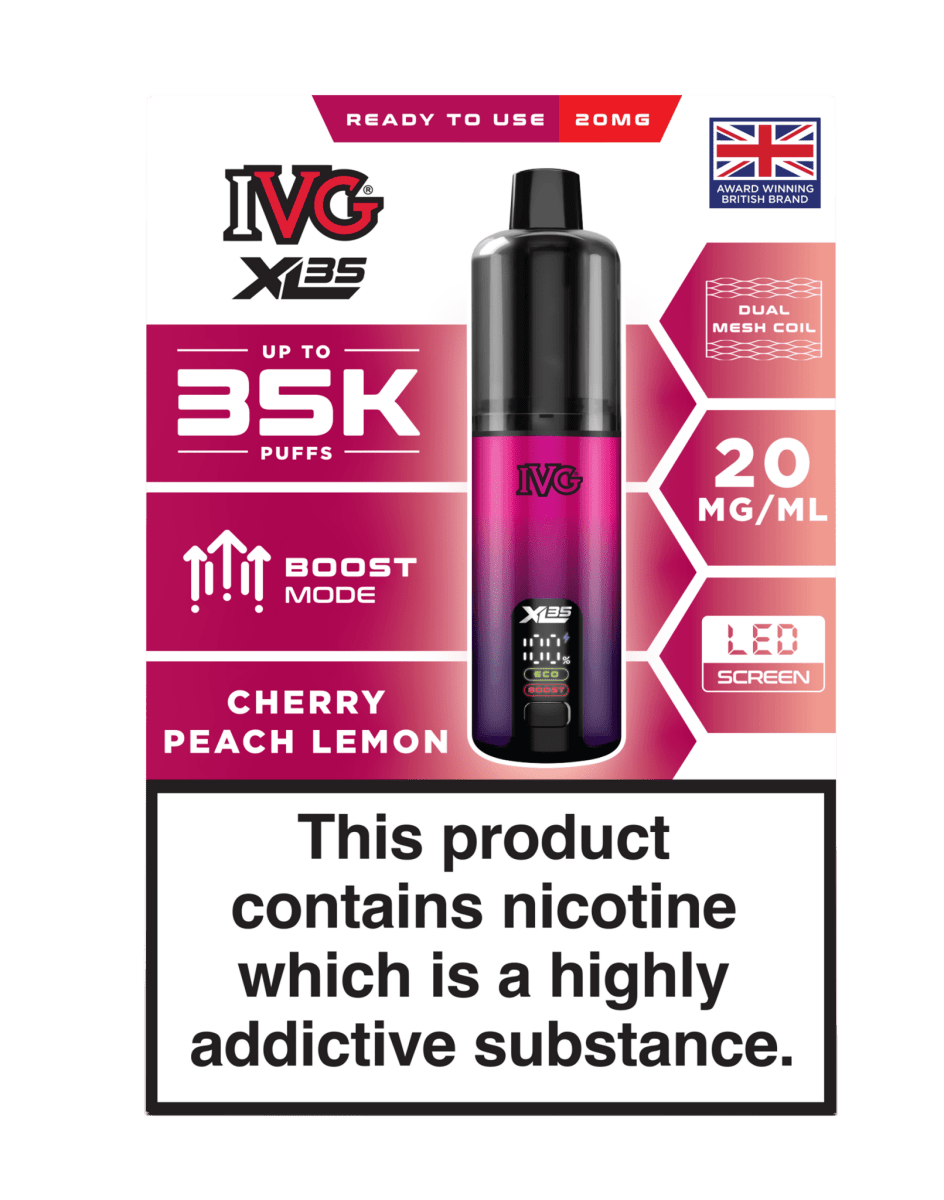 IVG - IVG XL 35K Prefilled VAPE (BOX OF 5) - The No1 Plug