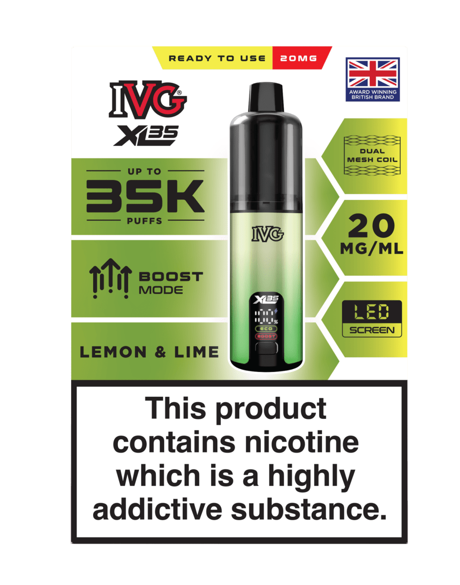 IVG - IVG XL 35K Prefilled VAPE (BOX OF 5) - The No1 Plug