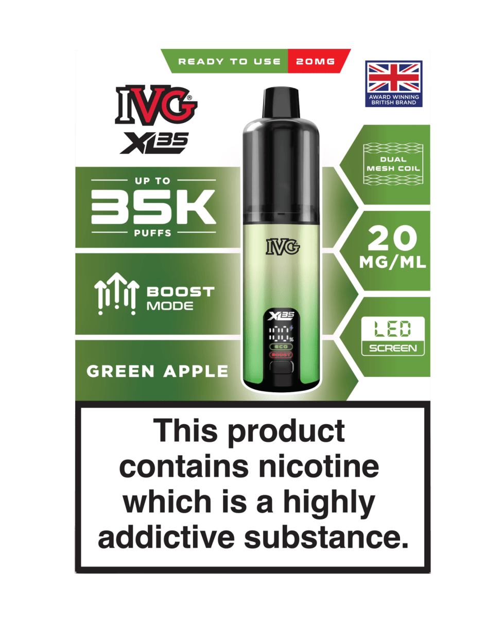 IVG - IVG XL 35K Prefilled VAPE (BOX OF 5) - The No1 Plug