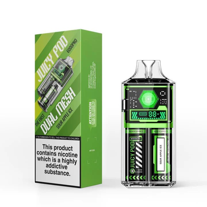 Juicy Pod - Juicy Pod Good Pro 6000 Puffs Disposable Vape Box of 5 - theno1plugshop