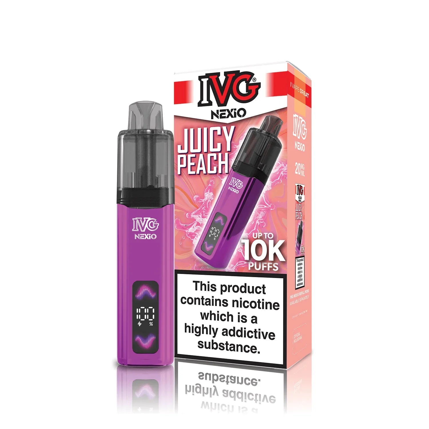 IVG Nexio 10k VAPE Box of 5