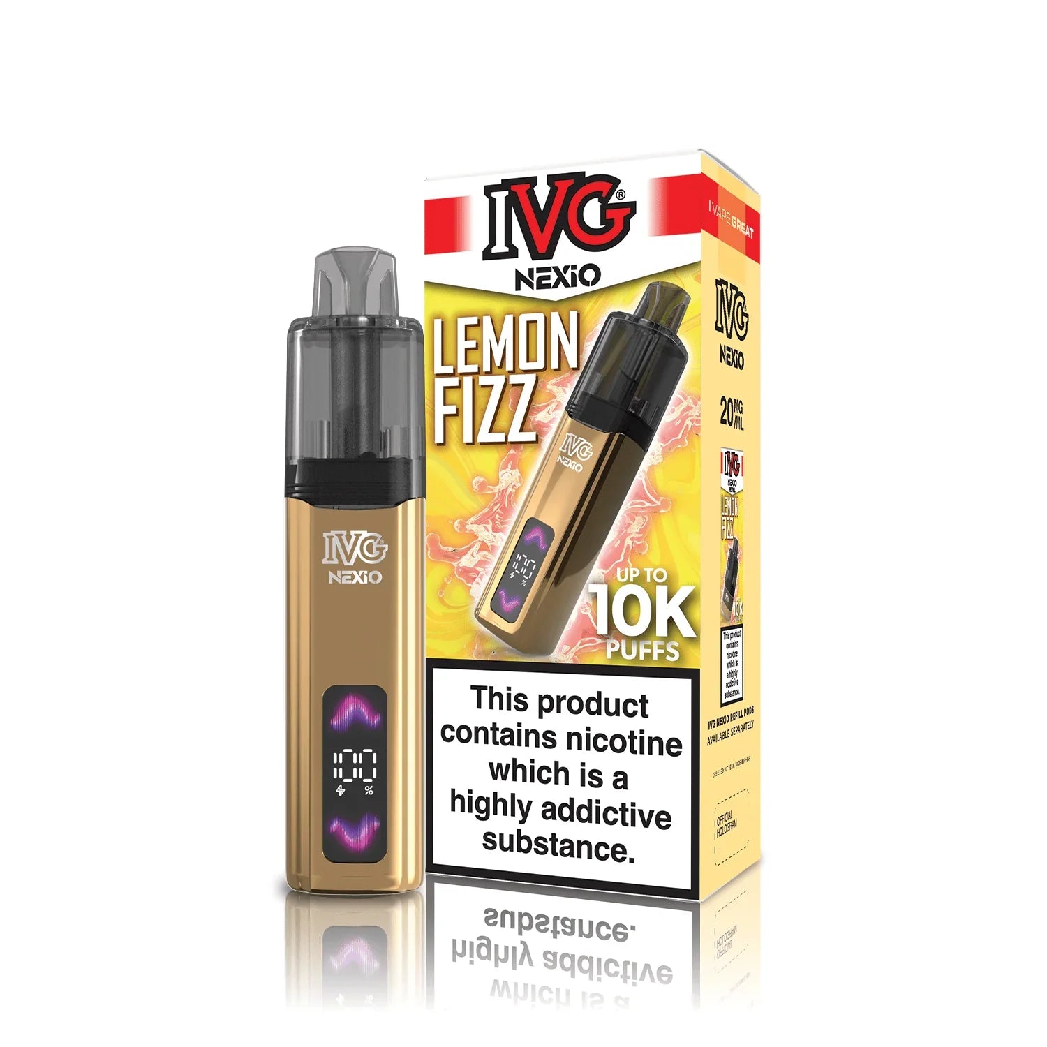 IVG Nexio 10k VAPE Box of 5