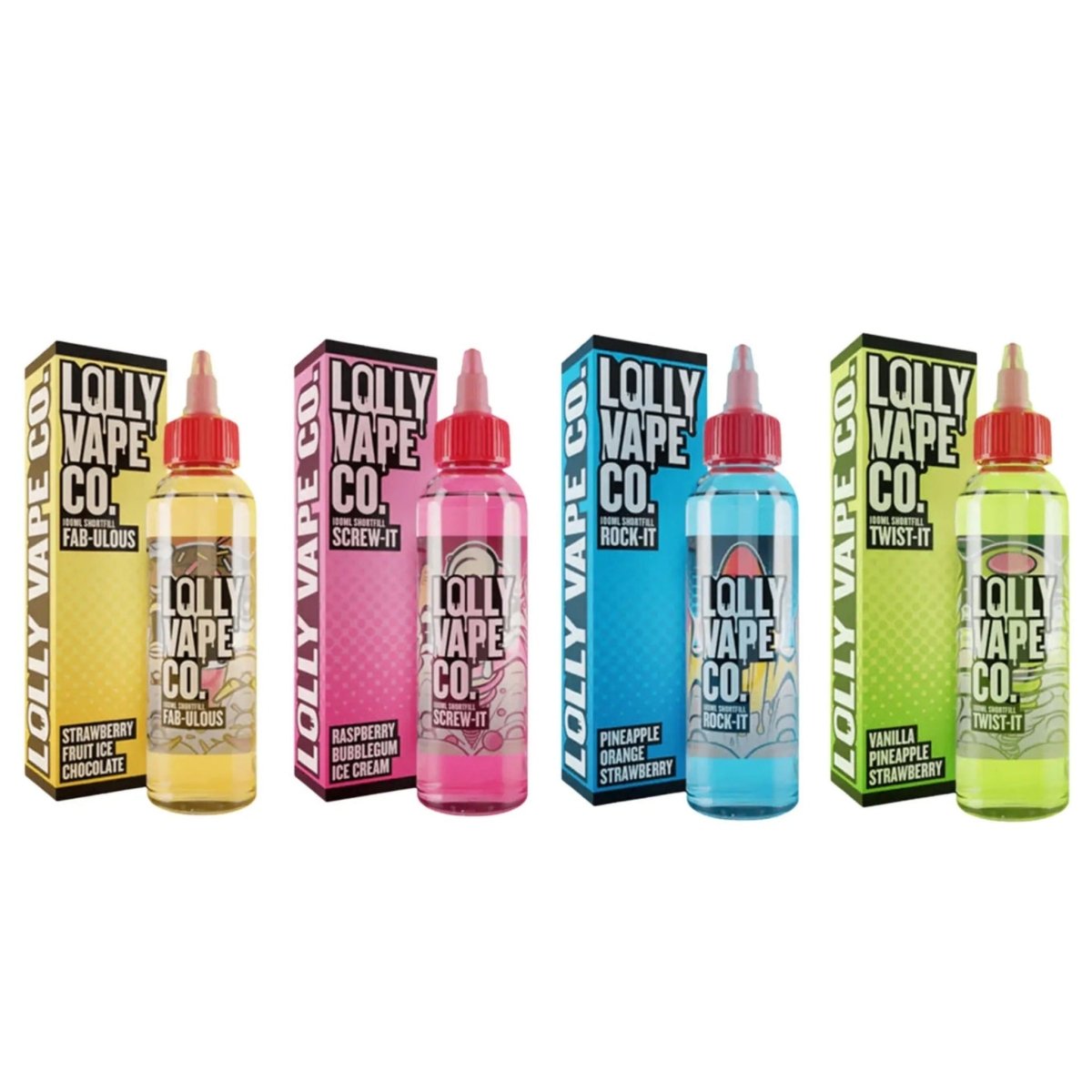 Lolly Vape - Lolly Vape Co 100ml Shortfill - The No1 Plug