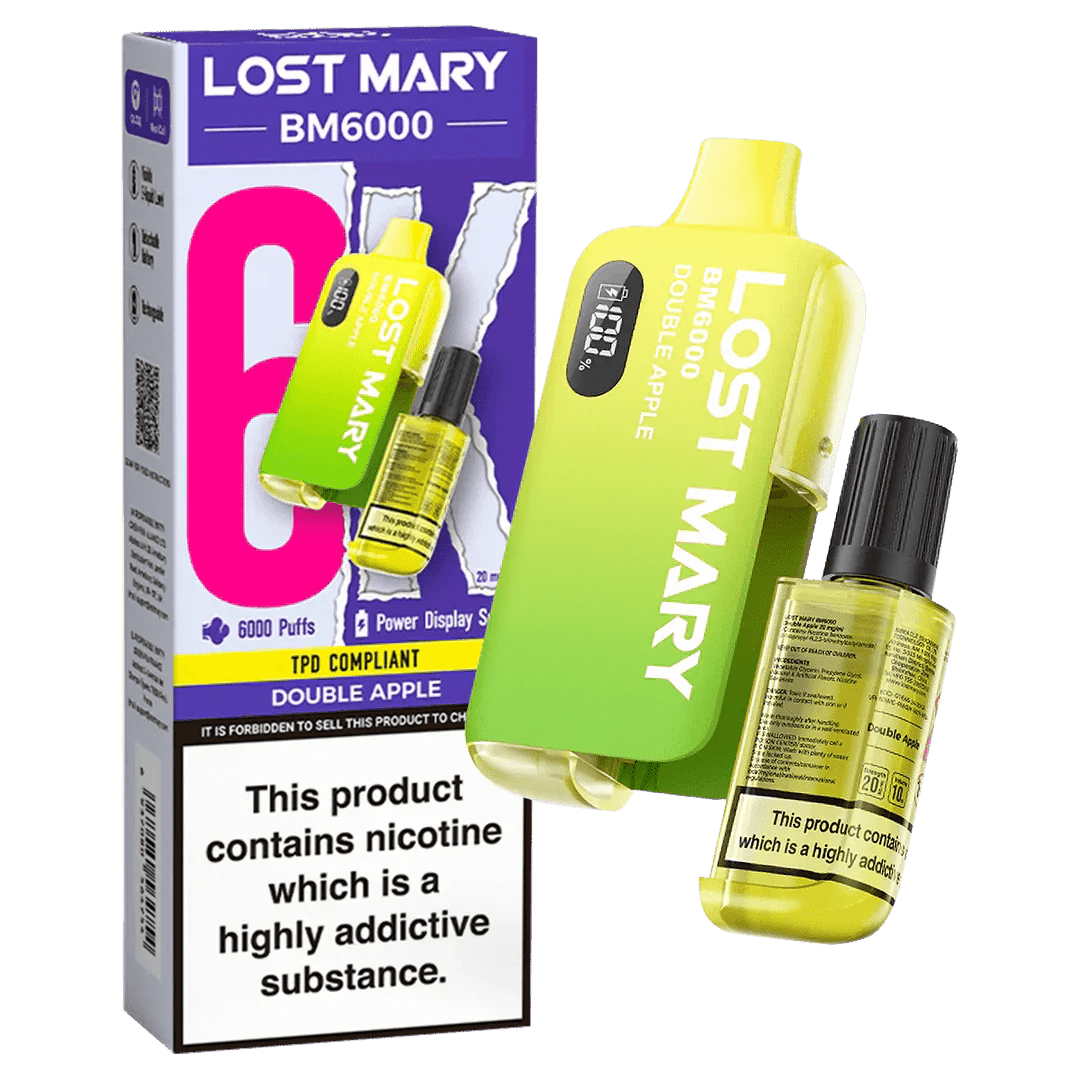 Lost Mary - Lost Mary BM6000 Prefilled Pod Vape Kit - The No1 Plug