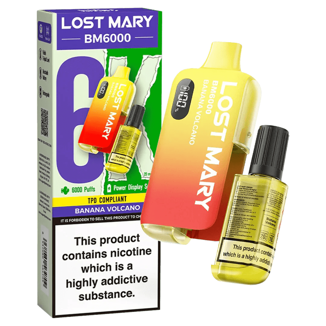 Lost Mary - Lost Mary BM6000 Prefilled Pod Vape Kit - The No1 Plug
