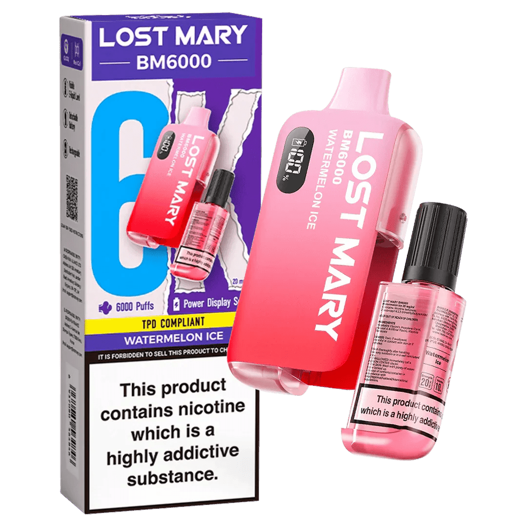Lost Mary - Lost Mary BM6000 Prefilled Pod Vape Kit - The No1 Plug