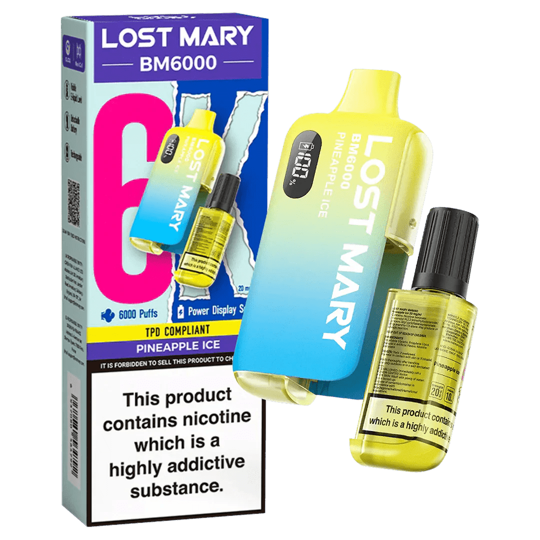 Lost Mary - Lost Mary BM6000 Prefilled Pod Vape Kit - The No1 Plug