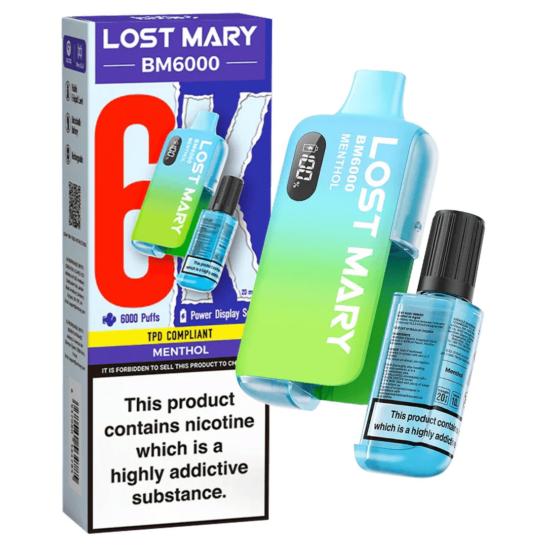 Lost Mary - Lost Mary BM6000 Prefilled Pod Vape Kit - The No1 Plug