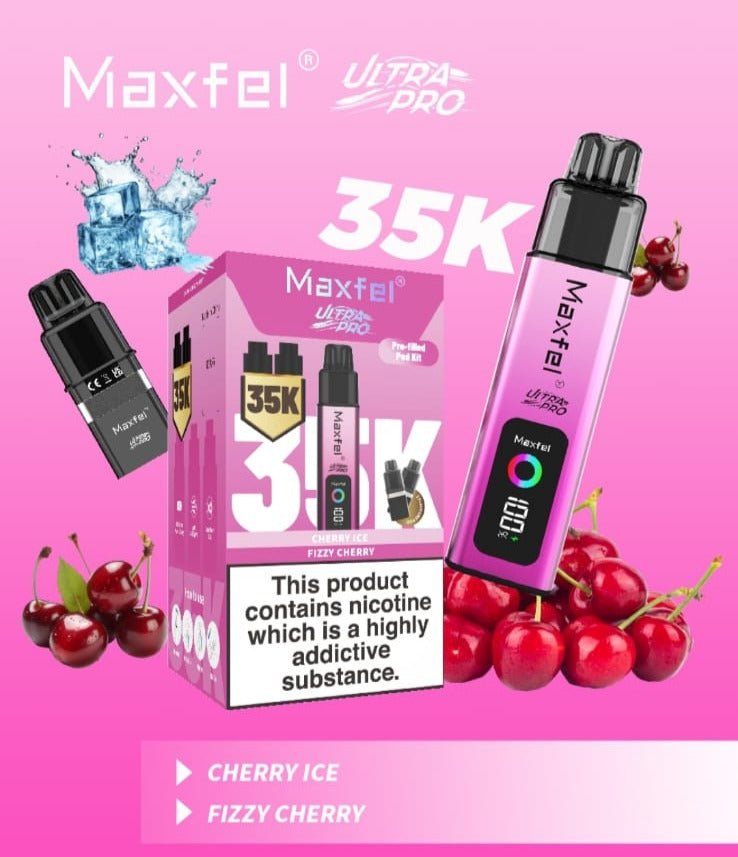 Maxfel - Maxfel Ultra Pro 35k Prefilled Pod Kit ( Box of 5 ) - The No1 Plug