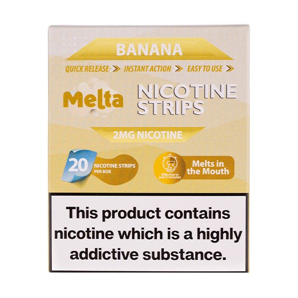 Melta - Melta Nicotine Strips box of 10 packets - The No1 Plug