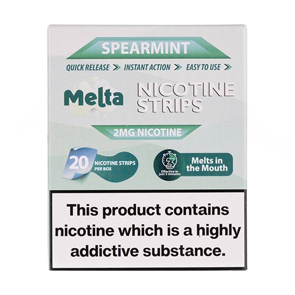 Melta - Melta Nicotine Strips box of 10 packets - The No1 Plug