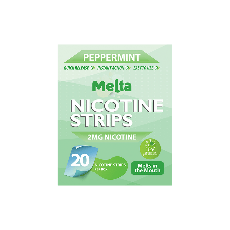 Melta - Melta Nicotine Strips box of 10 packets - The No1 Plug