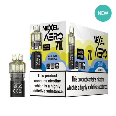 Nexel - Nexel Aero 7k Replacement PODS - (BOX OF 10) - The No1 Plug
