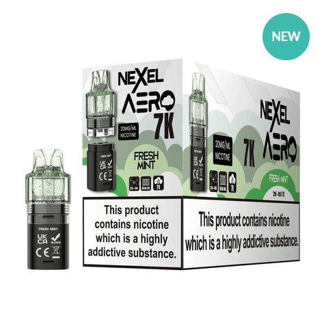 Nexel - Nexel Aero 7k Replacement PODS - (BOX OF 10) - The No1 Plug