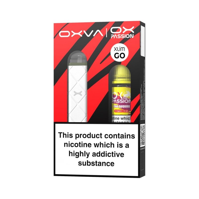 Oxva Xlim Go / Free Ox Passion Salt Pod Kit - Mcr Vape Distro