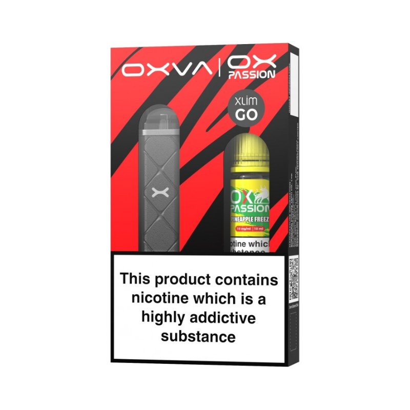 Oxva - Oxva Xlim Go / Free Ox Passion Salt Pod Kit - The No1 Plug